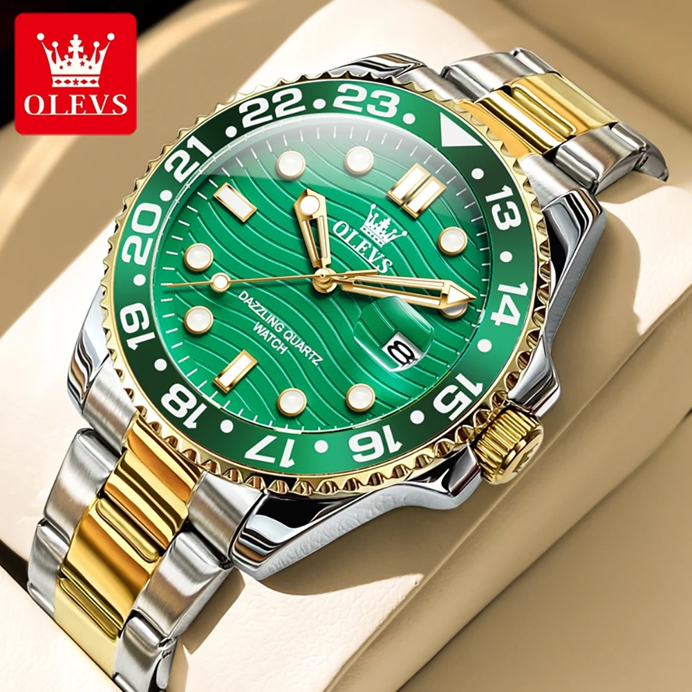 OLEVS Watches For Men Luxury H - Luxury Watch Brand recension och pris