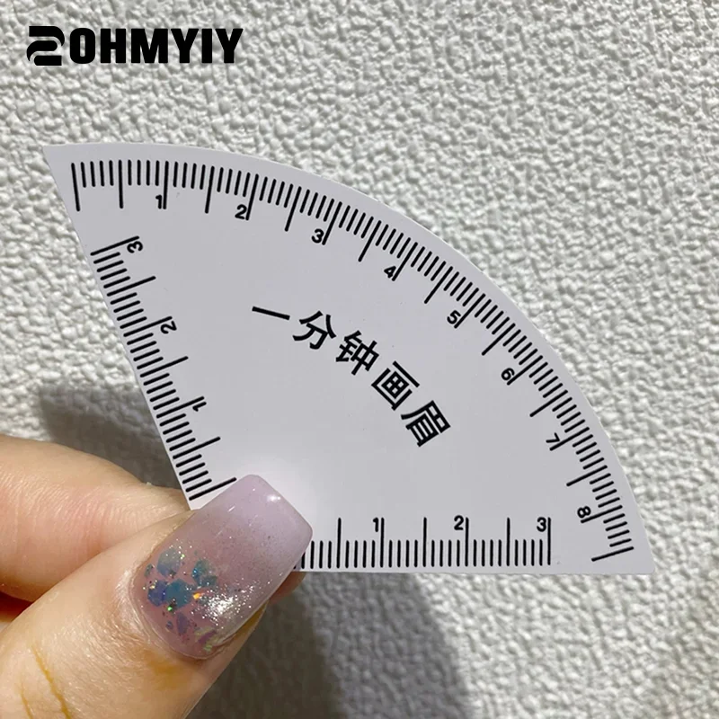 1pc Fast Drawing Eyebrow Design Ruler Microblading Mapping Tool Shaping Permanent Makeup Drawing Guide Ruler Tattoo Supply Reuse
