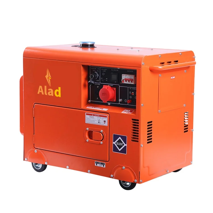 For 1 kw-18 kw electric small mini super quiet alternator free energy generator set lutian gasoline generator