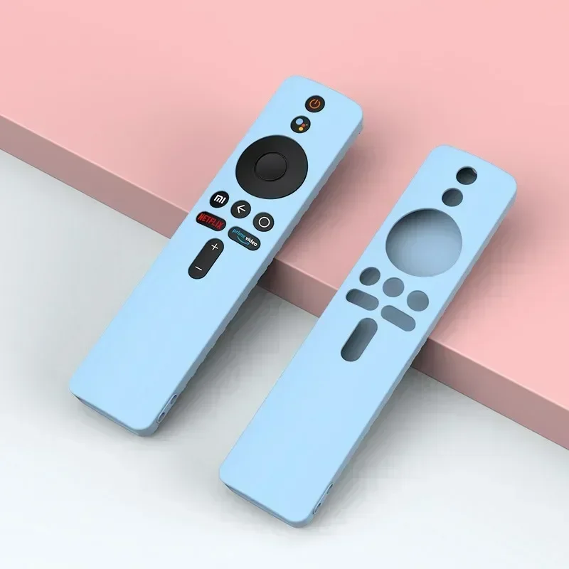 Coque de protection en silicone pour télécommande XiaoMi TV Stick, manchon de télécommande 4K, housse respectueuse de la peau