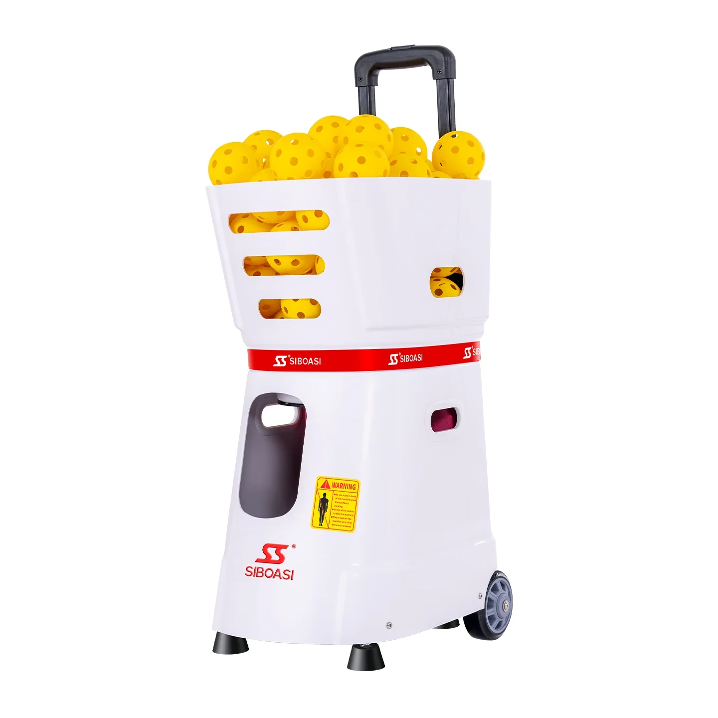 

Professional Outdoor Pickleball Shooting Training Machine Custom Logo Eco-Friendly Plastic App Remote Control for Sports