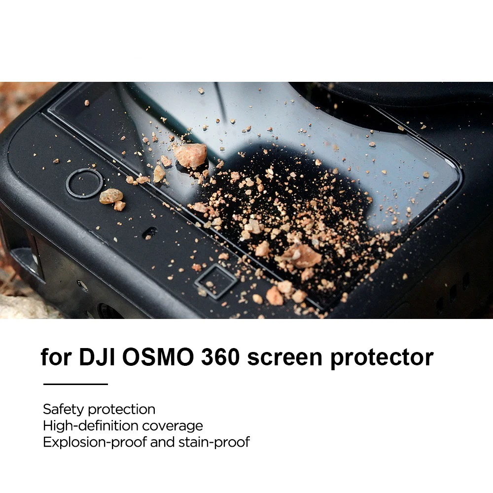 

Screen Protector 360 HD Tempered Glass Protective Film for DJI Osmo 360 Sport Camera Accessories 2pcs