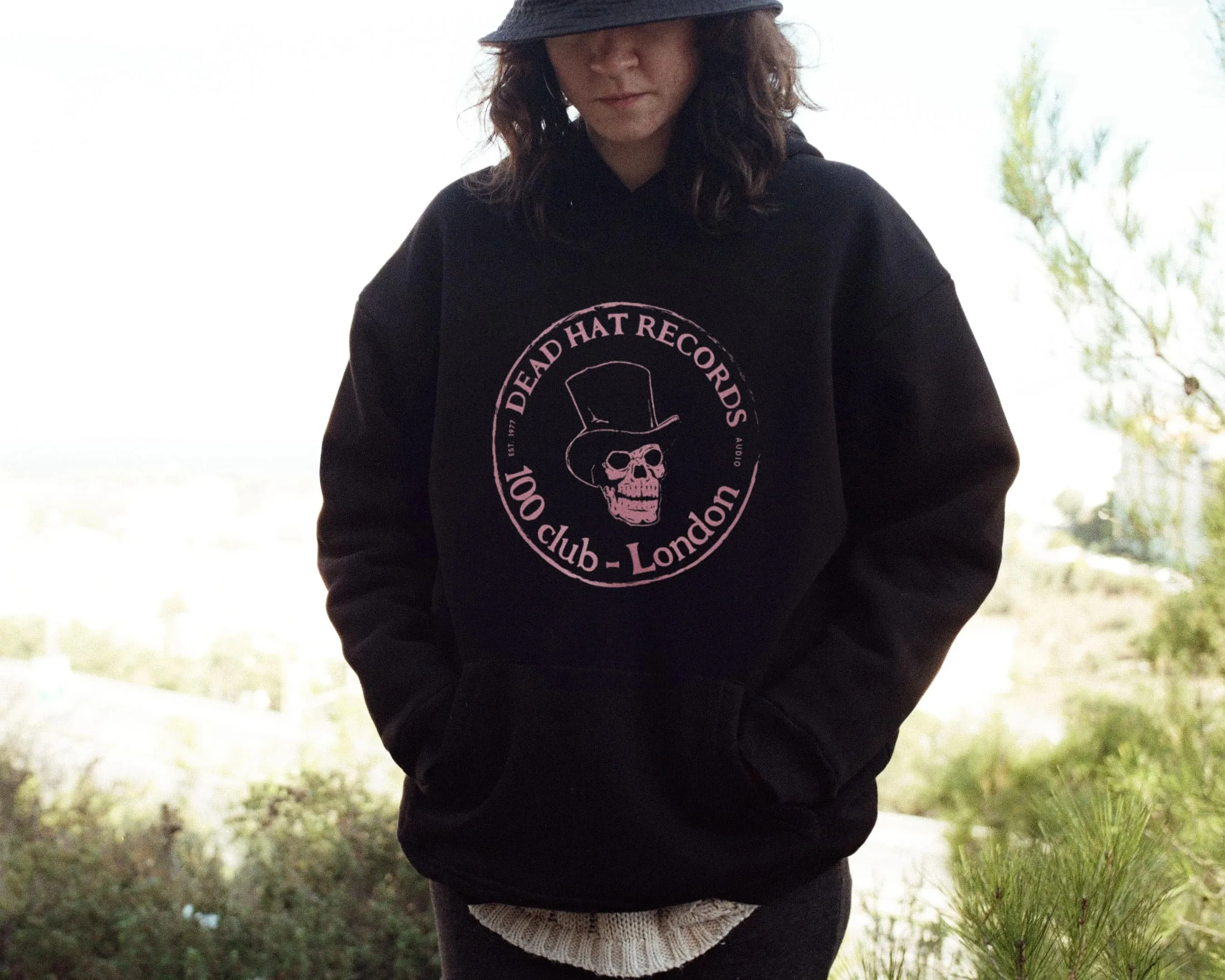 

Осенне-зимняя рок-толстовка «Dead Hat Records Punk» — модная хлопковая толстовка с капюшоном, стильная музыка — толстовка для культуры