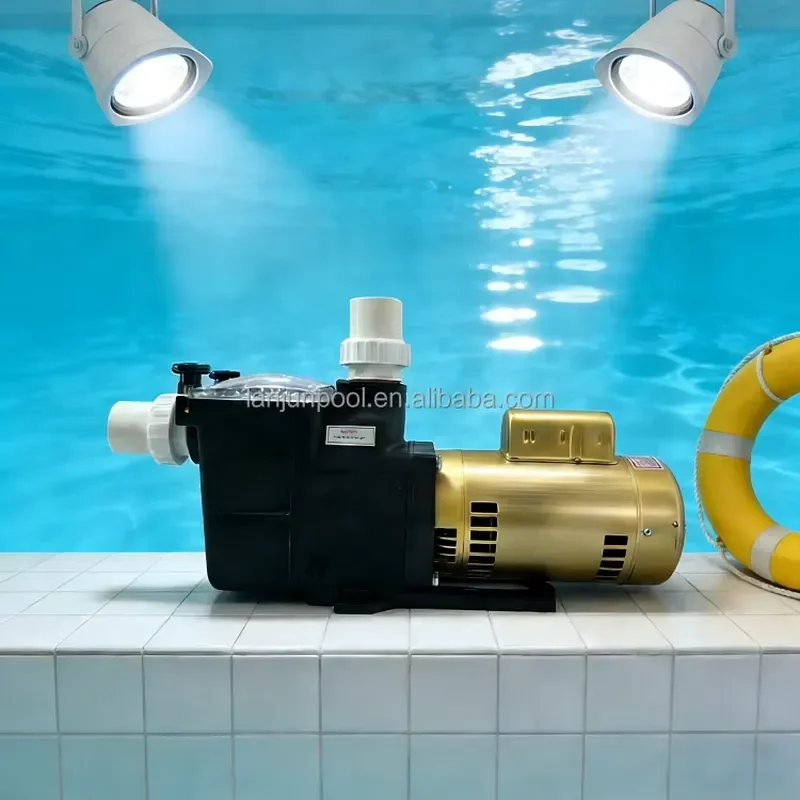 2 Speed Energy Saving Pool Pump Quiet Operation for Residential Commercial Swimming Pools High Efficiency Water Circulation
