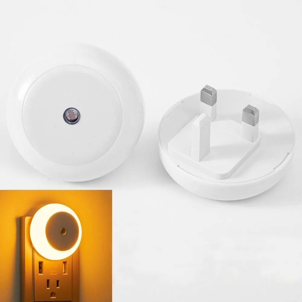 High Quality Energy Saving LED Night Light EU UK Plug Smart Sensor Sensor Control Lamp Motion Sensor Light Hallway
