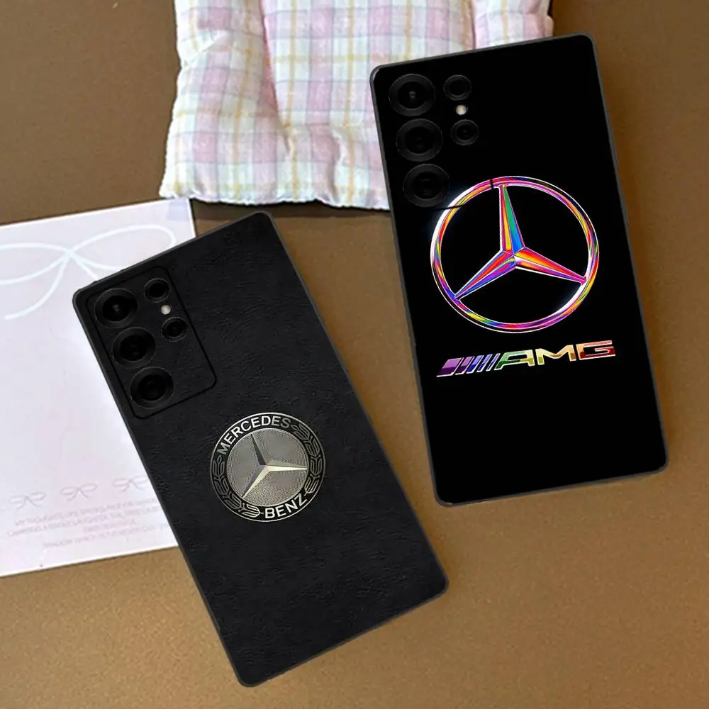 Car M-Mercedes-Ben-z-Backs Phone Case For Samsung S 24 Fe 25 Ultra Plus 20 Lite 21 30 22 23 24 22 Ultra 5G Fundas - view 3