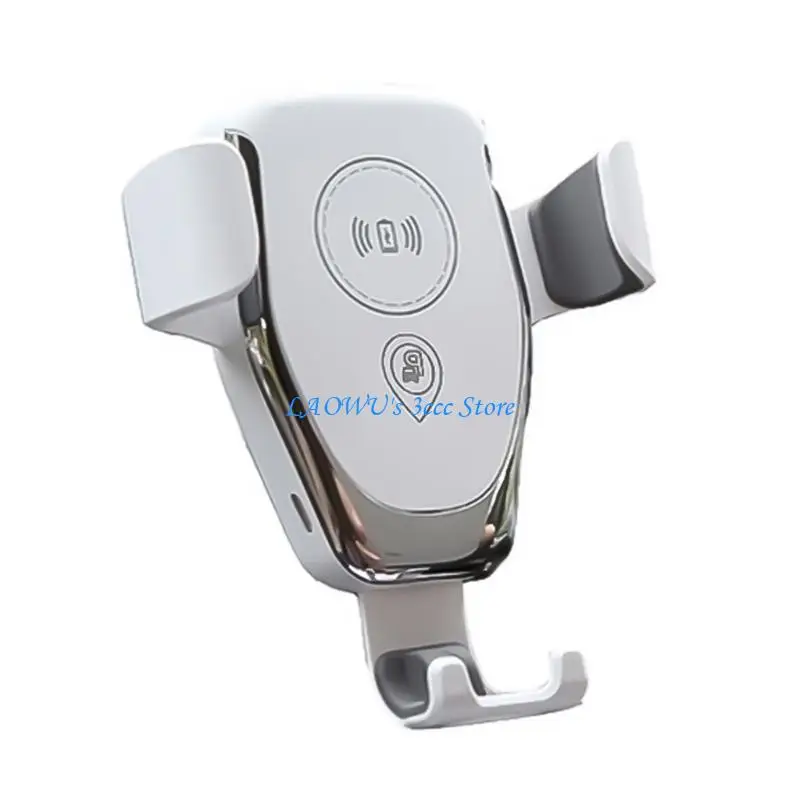 Y8AD Wireless Fast Car Mount Air Vent ventilação do celular Chargings Stand 10W