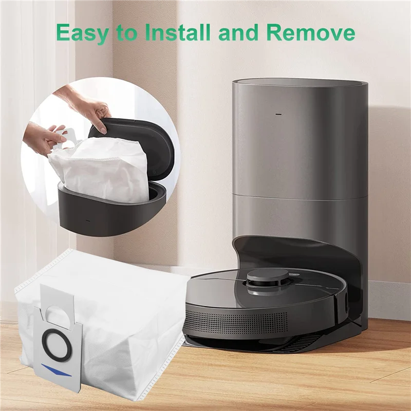 A24P, 10 упаковок, сменные мешки для пылесоса для робота-пылесоса ECOVACS DEEBOT X1 OMNI Turbo