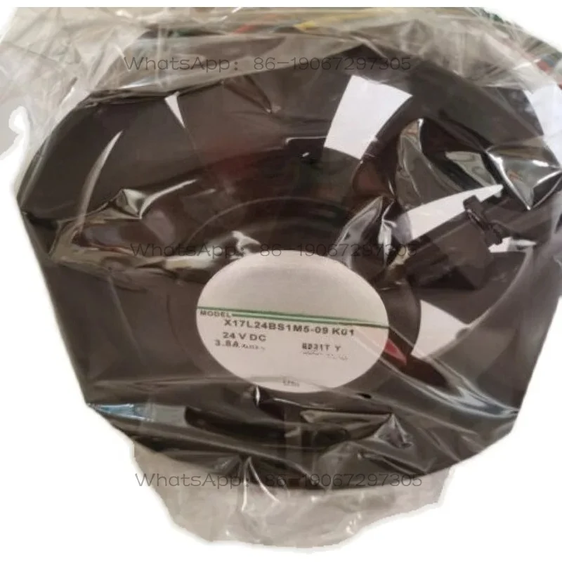 

Подходит для X17L24BS1M5-09 K01 4-проводного вентилятора 24В 3.8А с высоким объемом воздушного потока.