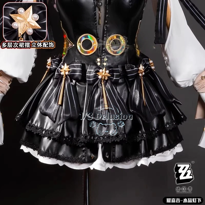 

Zenless Zone Zero Astra Yao Cosplay Costume Anime Party Role Play Halloween Outfits for Woman 1/3 Delusion