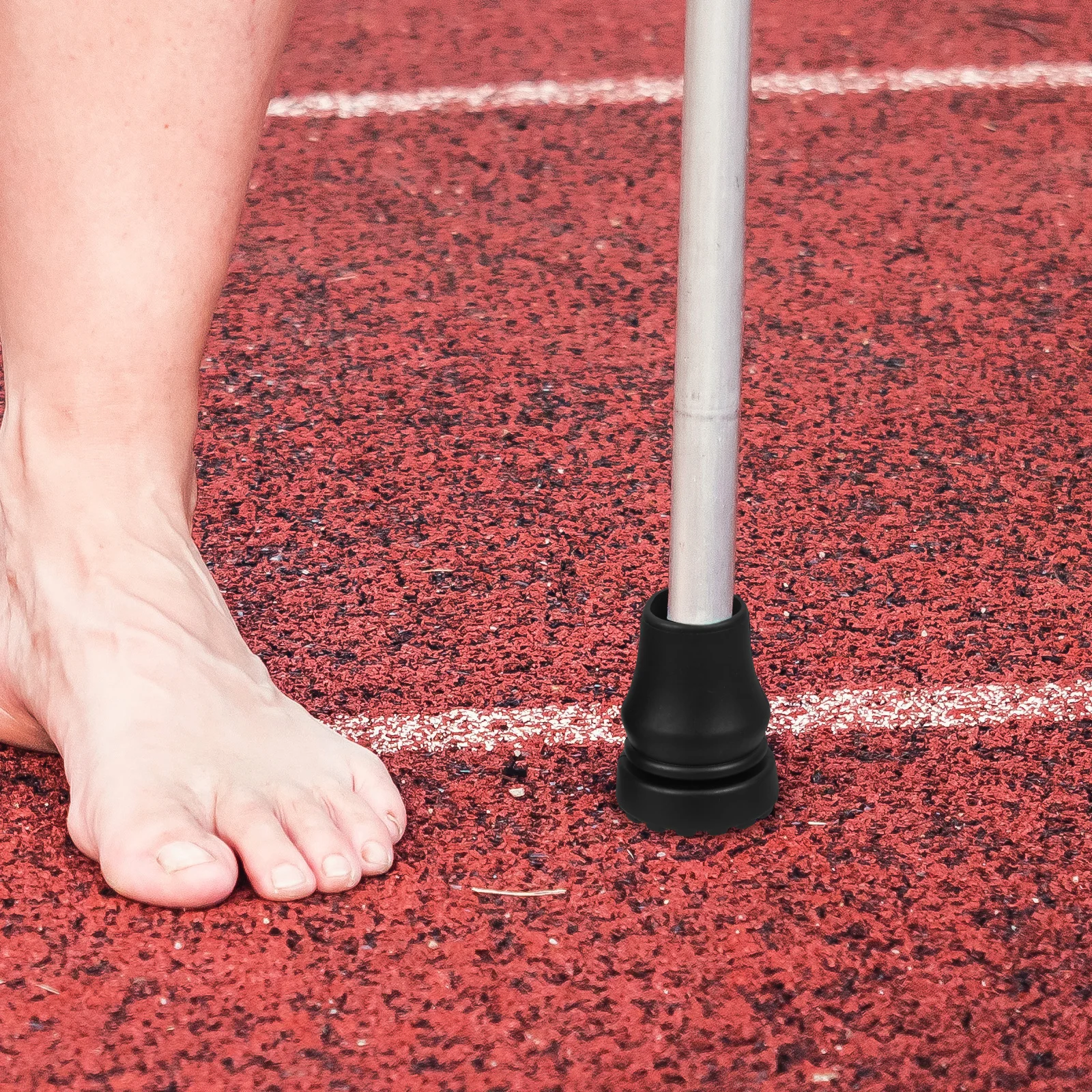 

2pcs Anti-Slip Cane Tips 22Mm Heavy Duty Rubber Replacement For Walking Sticks Canes Hiking Poles Seniors Mobility Support