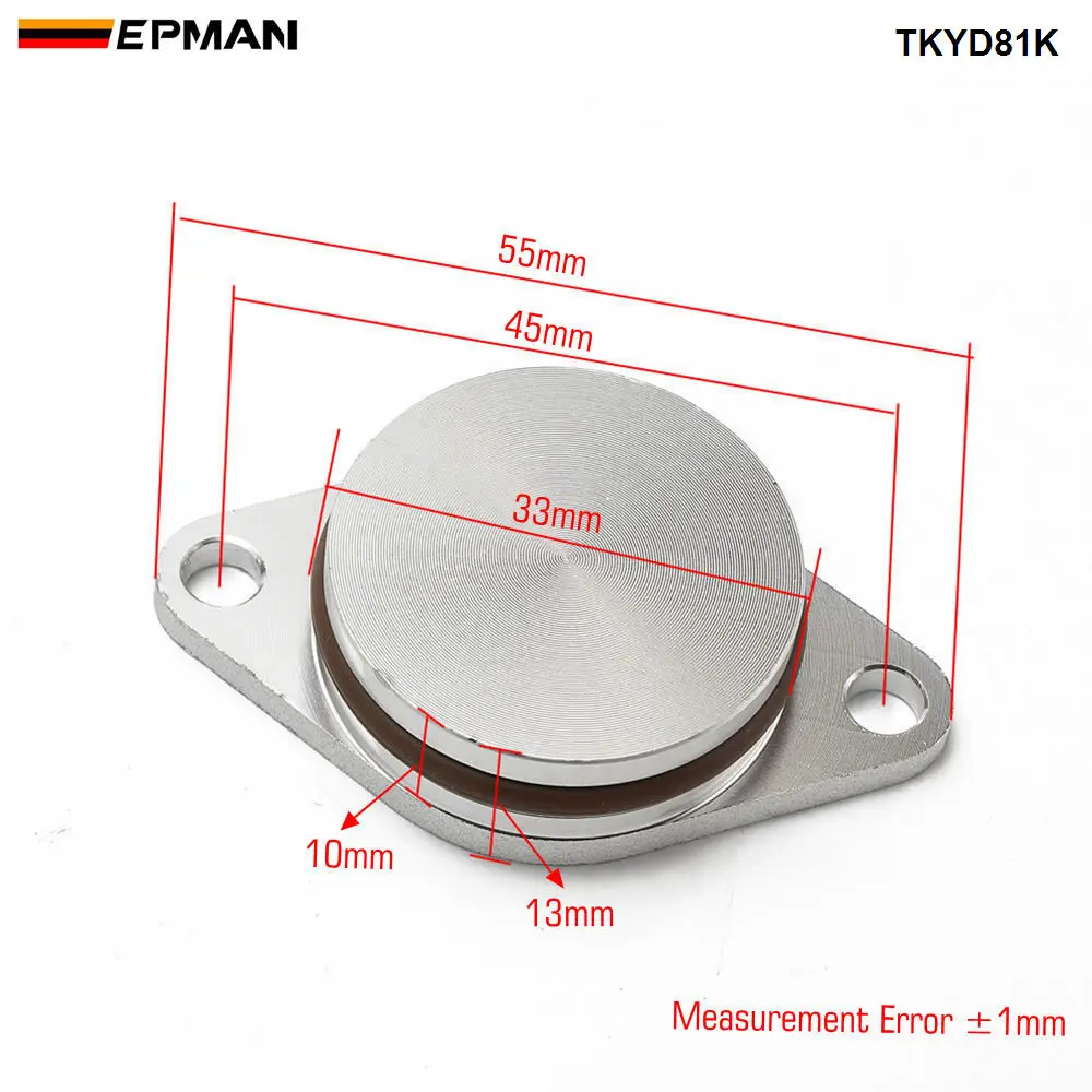 EPMAN 6 x 33MM Diesel Swirl Blanks Flaps Repair Delete Kit Removal Repair Kit For BMW M57 530D 330D 335D TKYD81K