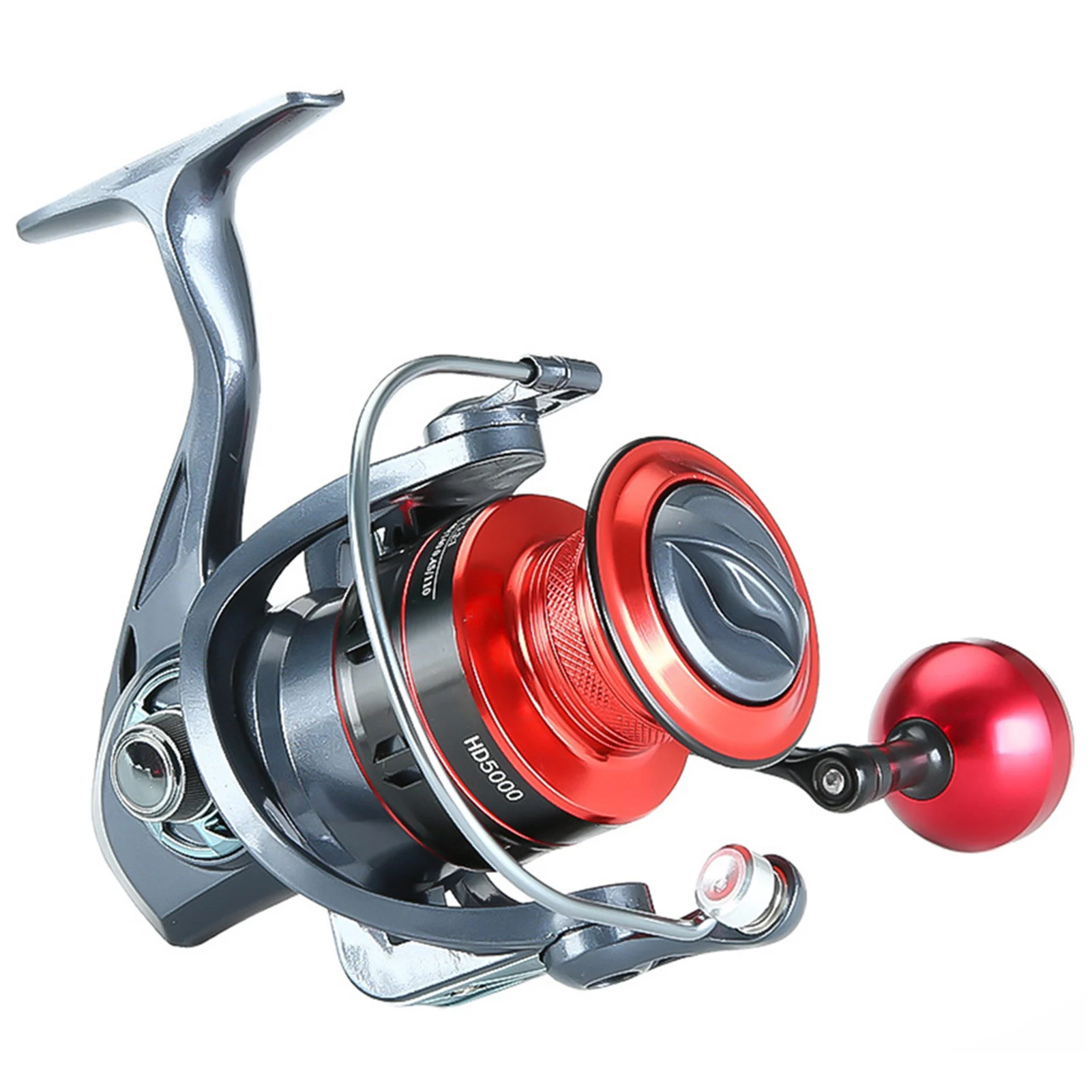 Spinning Fishing Reels Smooth Powerful Light Weight Baitcast Tackle Accessories All Metal Blacking Long-Range Casting B2Cshop