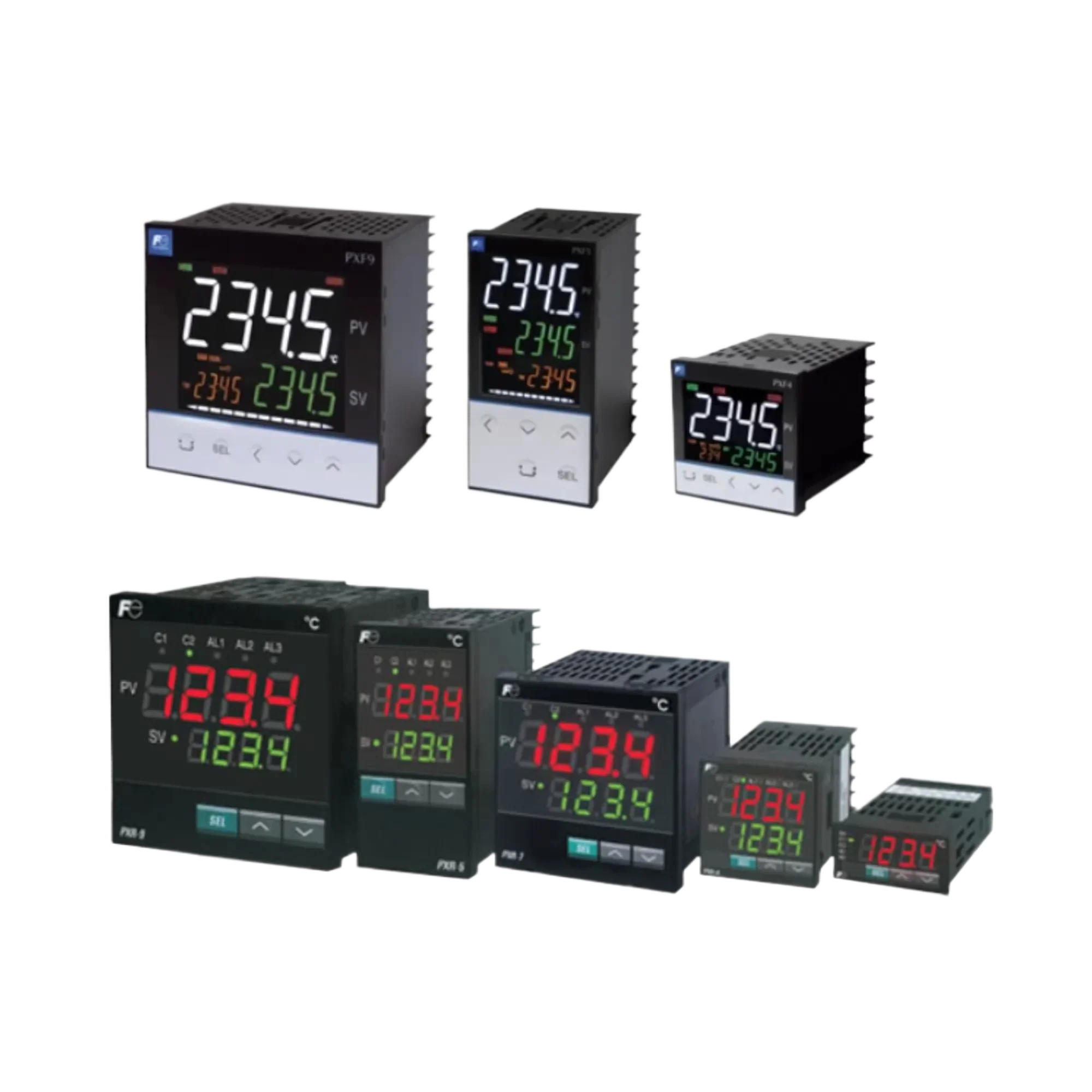 

PXF9/PXR9/PXR5 Интеллектуальный ПИД-регулятор температуры Инструментация Температура Давление