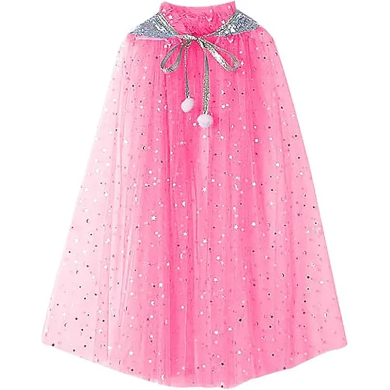 Costume de princesse Everak pour enfants, accessoires de performance pour filles, Frozen Elsa, Anna