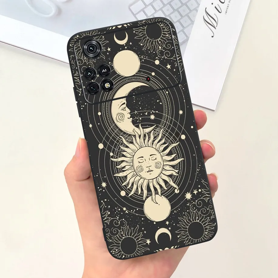 For Cover Xiaomi Poco M4 Pro 5G Phone Case Cute Astronaut Silicone Soft TPU Shockproof Funda For Xiaomi Poco M4 Pro PocoM4 Cases