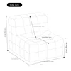 Sofá comprimido H2O, sofá perezoso Caterpillar, bloque Retro, diseño informal nórdico, sala de estar, dormitorio, sofá individual cuadrado 2025 5