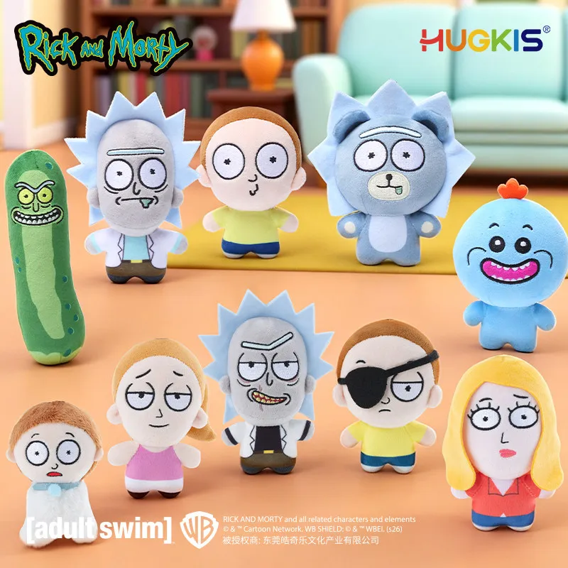 

Genuine Rick And Morty Pickle Plush Pendant Soft Stuffed Cartoon Doll Anime Periphery Gift For Adult Anime Collectors Fans