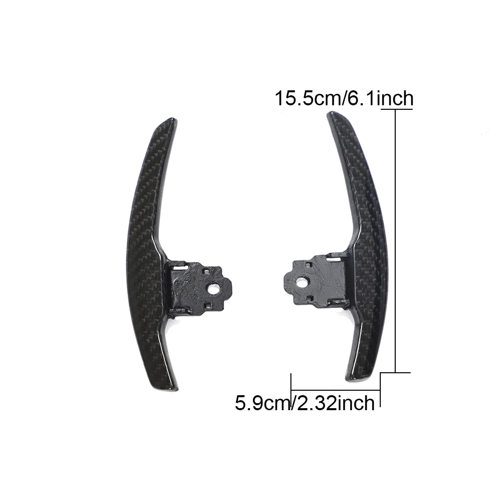 Fibra de carbono M3 M4 extensiones de palanca de cambios cubierta embellecedora para BMW M modelo M2 M5 M6 2 puertas 2012-2020