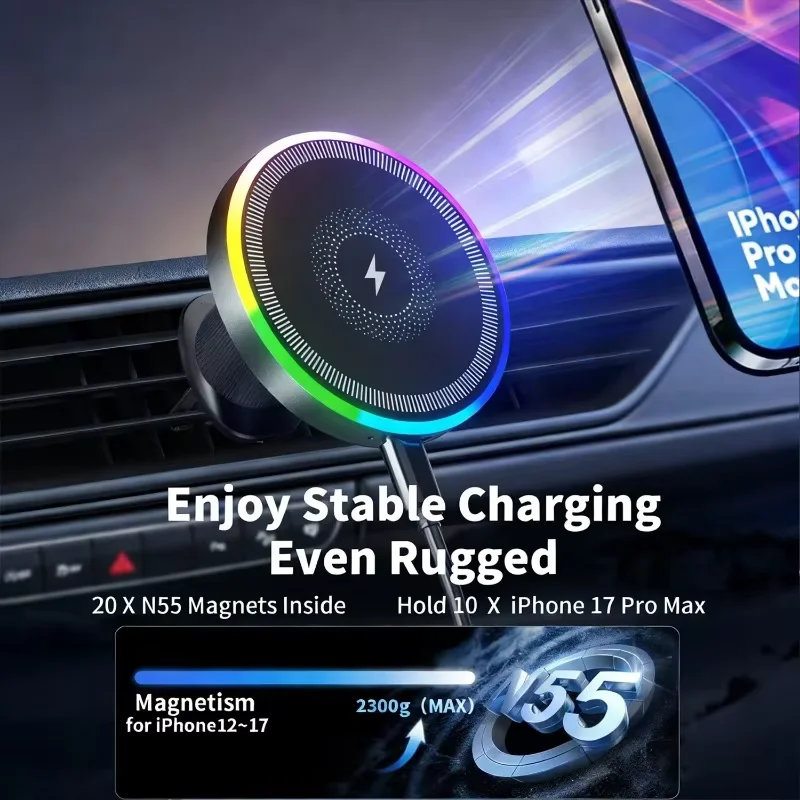 Rgb Light Car Magne…