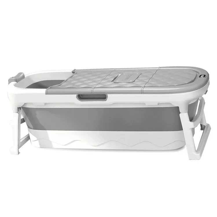 Plastic Folding Bathtub Adult Plastic Outdoor Portable Large Spa Collapsible Camping Bathtub