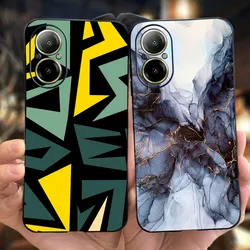 For Realme C67 4G Case RMX3890 Shockproof Cover Fashion Marble Slim Soft Silicone Phone Case For RealmeC67 4G C 67 Protect Shell