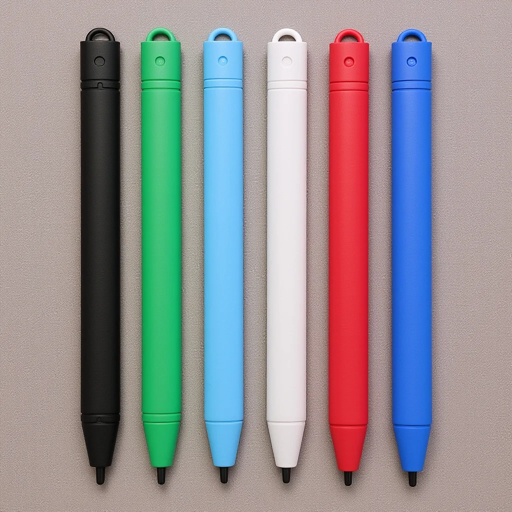 

LCD Drawing Board Pens 6Pcs Writing Tablet Stylus LED Illuminated Drawing Painting Pen Pressure Sensitive Tip