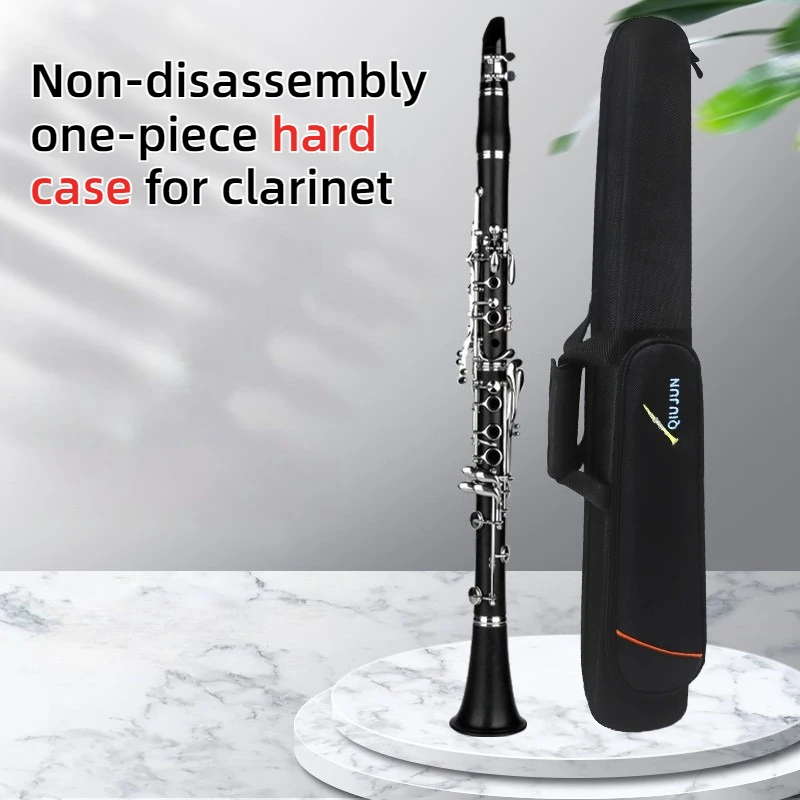

Thickened Hard Clarinet Case Drop-proof Single-shoulder Portable No-Disassembly Clarinet Box Musical Instrument Accessories