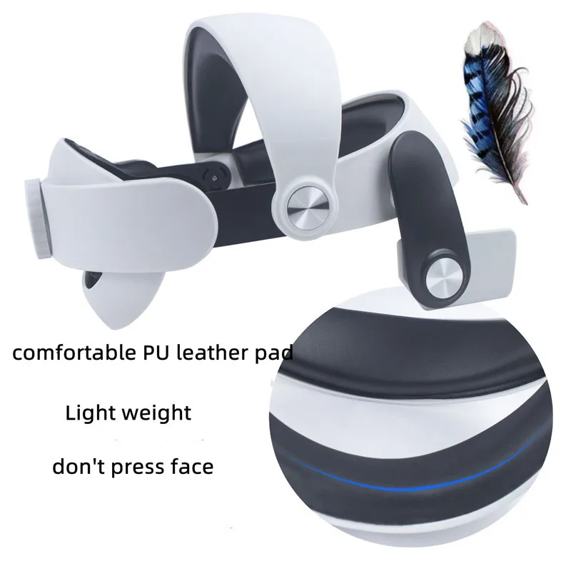 Head Strap For Oculus Quest 2 VR Stand Helmet Adjustable Headset For Oculus Quest 2 Accessories Mount Face Padding Elite Strap