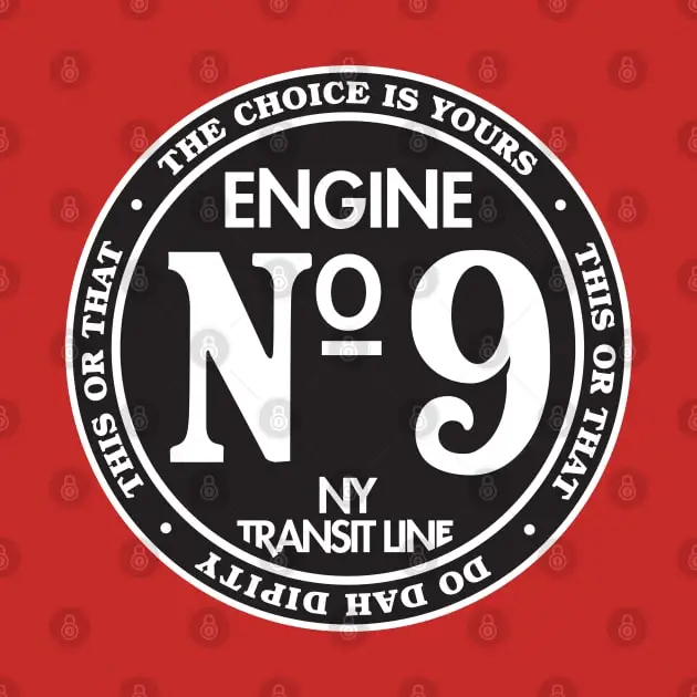 Engine Engine #9 On The New York Transit Line T-Shirt Casual O-Neck Tee Shirts Streetwear New Fashion Top Tees