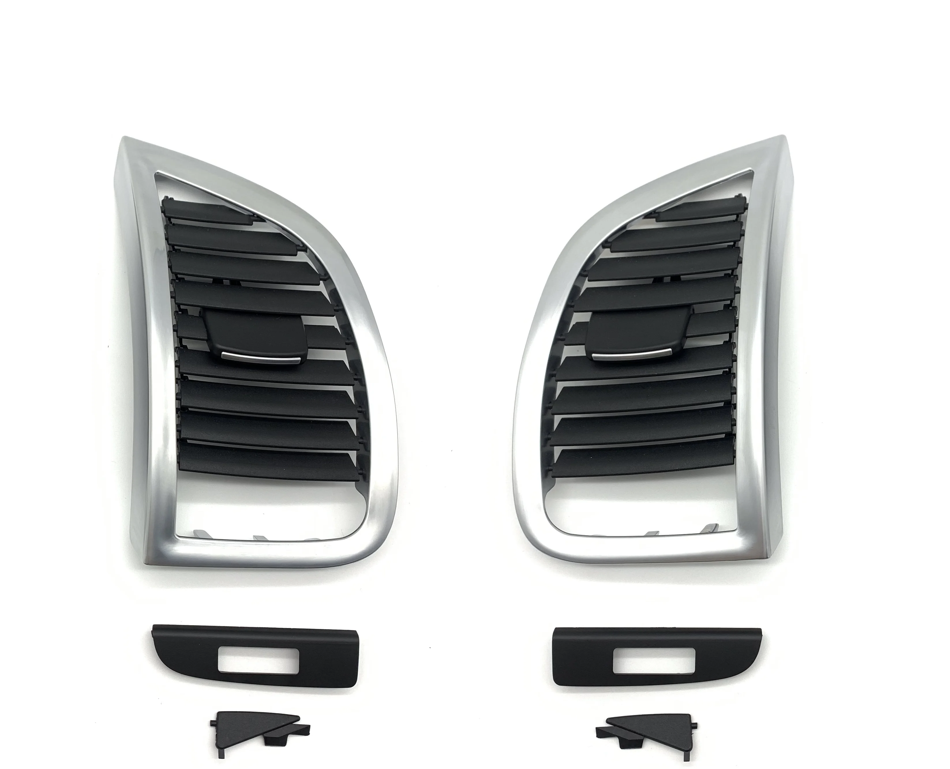 Painel Interior do carro para Audi Q7, A/C, ventilação de ar, tampa da grade, painel Dash Board, duto de saída lateral, condicionamento Grill Trim, 2006-2015