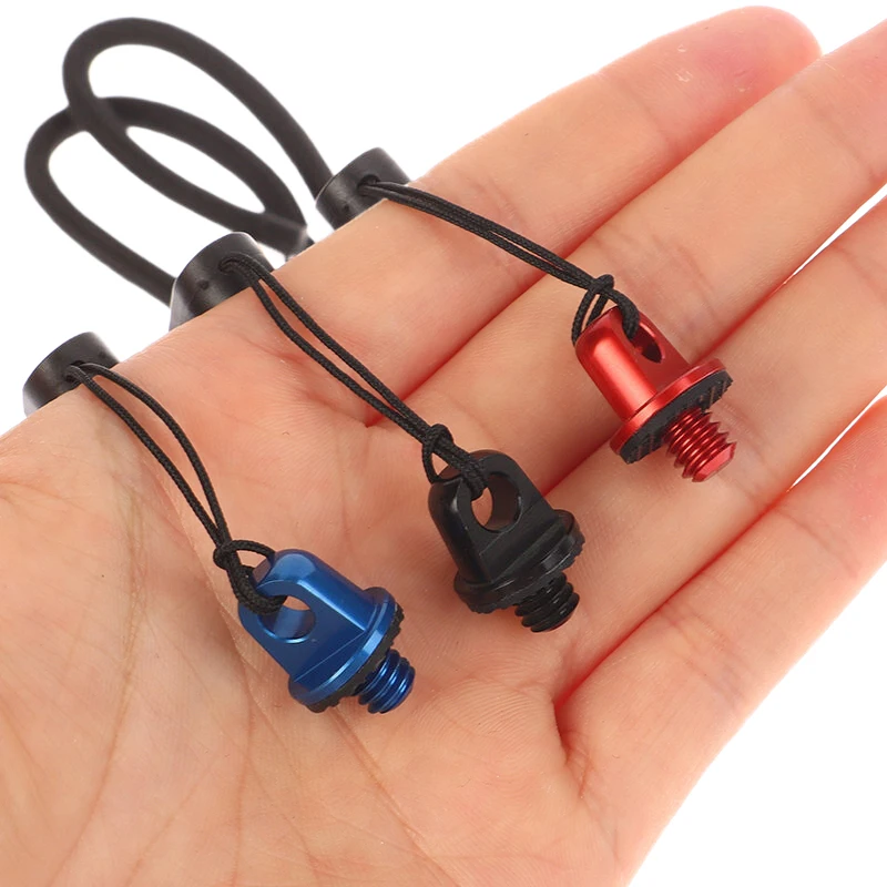 1/4 بوصة مقبض الكاميرا المسمار 1/4 "D حلقة محول مع قابل للتعديل اليد معصمه الحبل حزام الرافعة ل ترايبود استوديو الصور