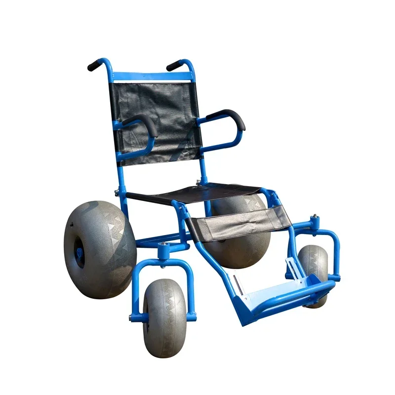 

Large Sand Tires All- Terrain Balloon Wheels Beach Wheelchair