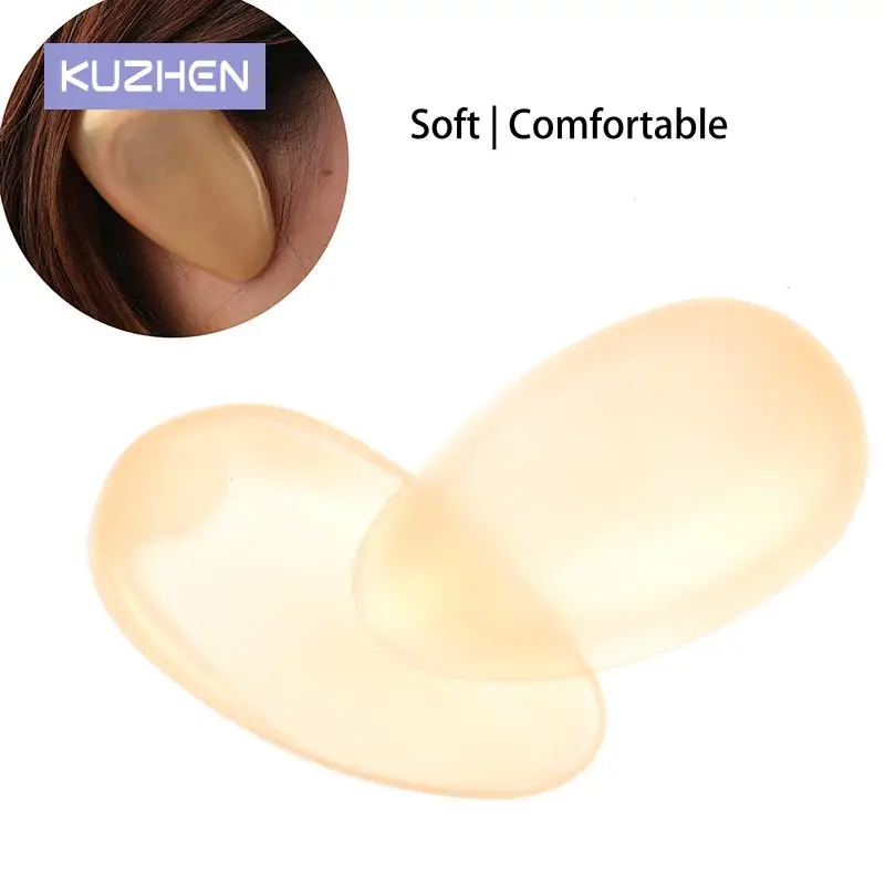 ที่อุดหูช่างตัดผมมืออาชีพ2ชิ้นเครื่องมือจัดแต่งทรงผมอุปกรณ์ป้องกันยาย้อมขนสำหรับร้านเสริมสวยสีดำ