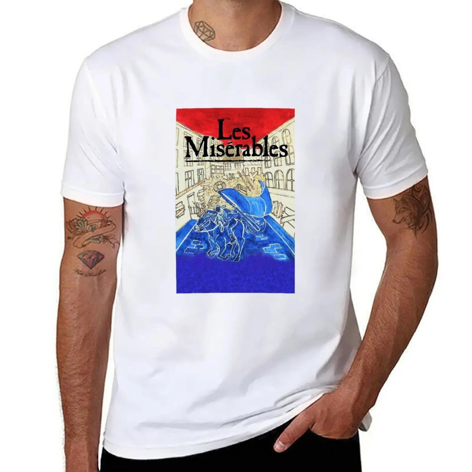 

Les Misérables T-Shirt men t shirt cotton 100% cotton t shirt man T-Shirt
