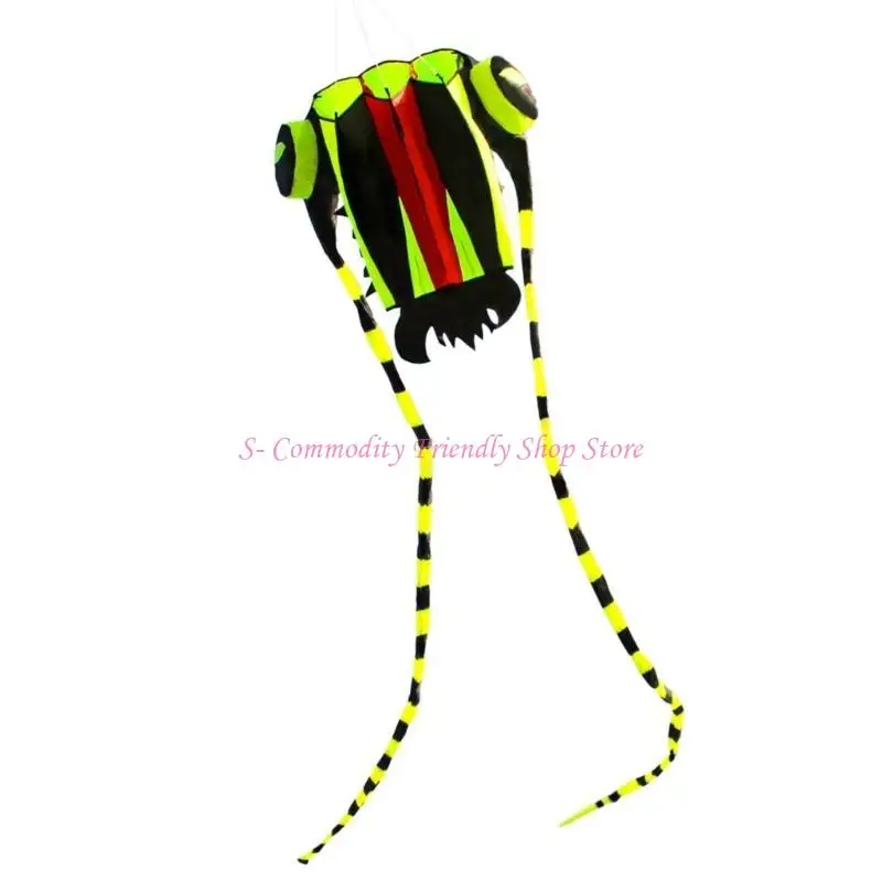 Cerfs-volants colorés en forme poulpe 85AE, adaptés vol pour les enfants débutants, cerfs-volants pique-nique