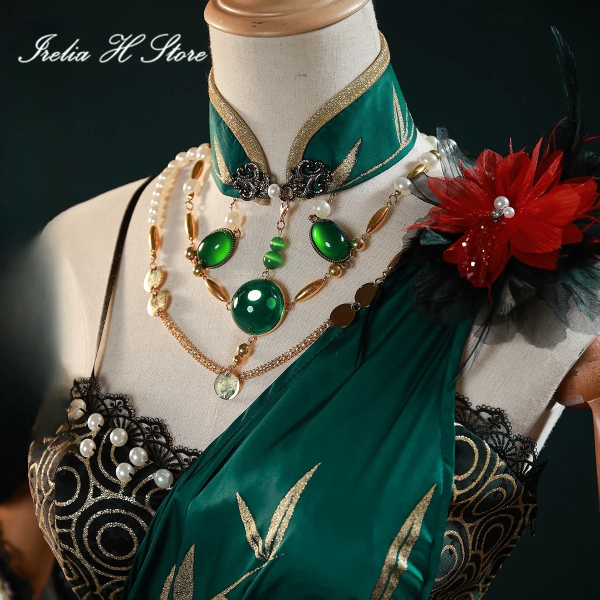 Irelia H Identity V Michiko أزياء تنكرية أنيمي ميتشيكو فستان الهالوين زي أنثى