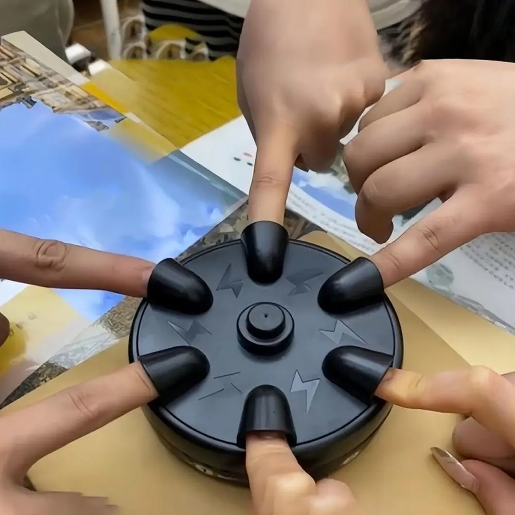 صدمة كهربائية إصبع الكذب المضلع محظوظ صعبة صدمة كهربائية لقطات الروليت الضغط المزحة خدعة نكتة هدية مضحكة