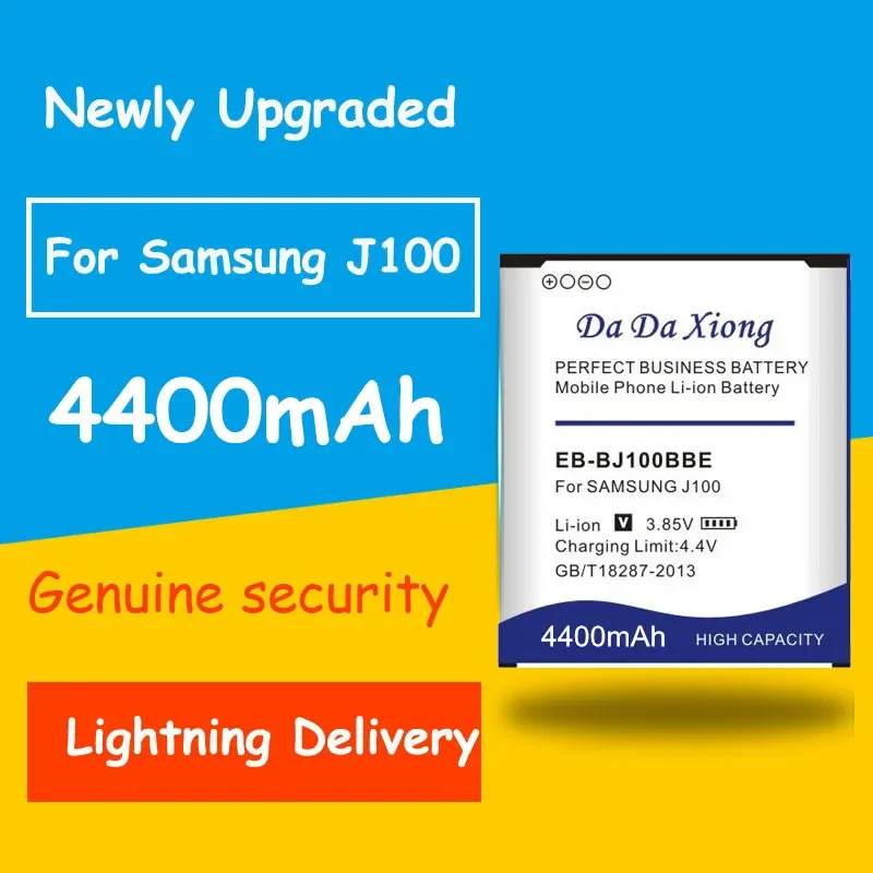 

4400mAh EB-BJ100BBE Battery For Samsung Galaxy J1 J100DS J100F J100FN J100H J100DD J100HZB J100M J100MU J100 S J100VPP