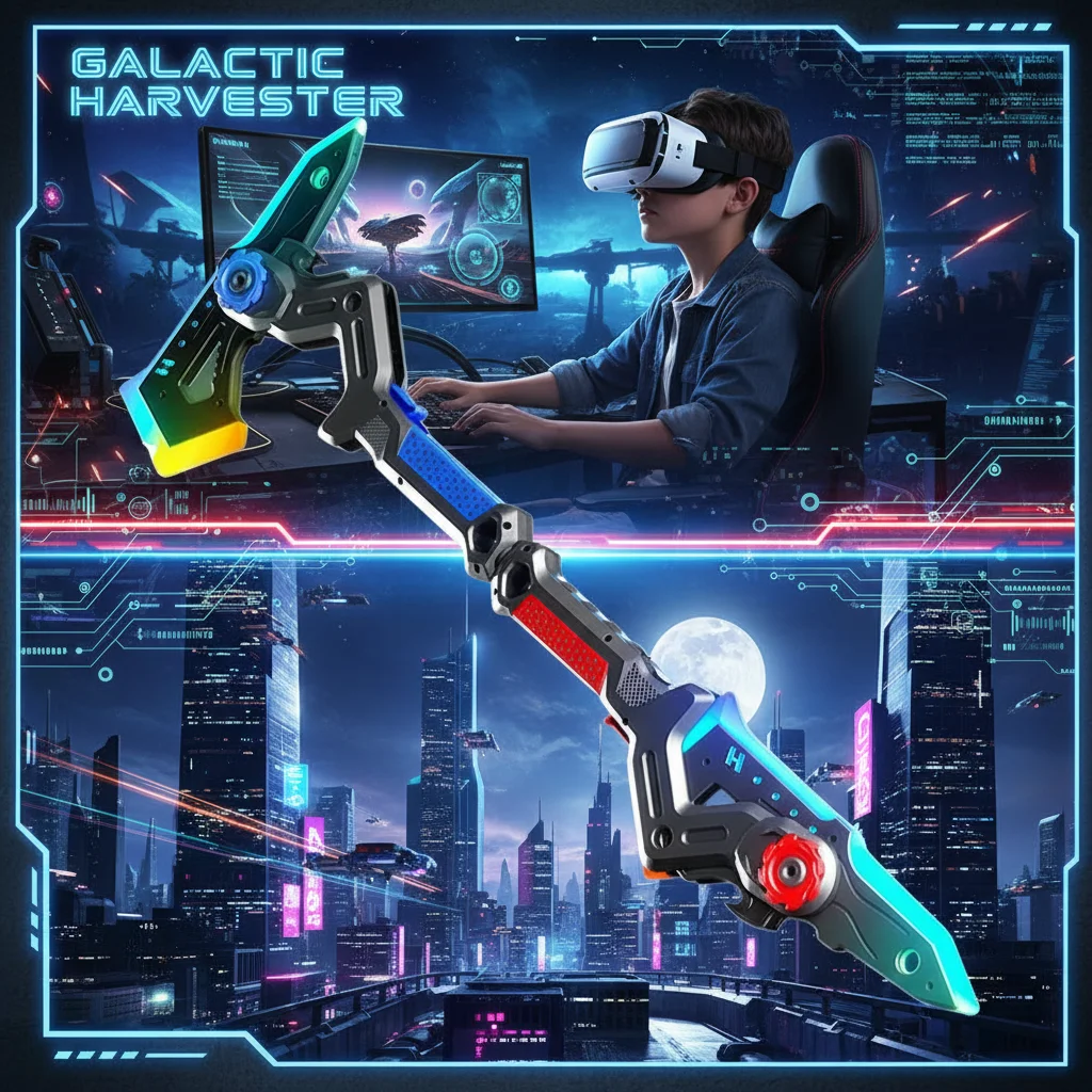 

Многоцветный светодиодный светящийся меч-топор для улицы, интерактивная игрушка для косплея с световой лентой для вечеринок, семьи, детей и взрослых