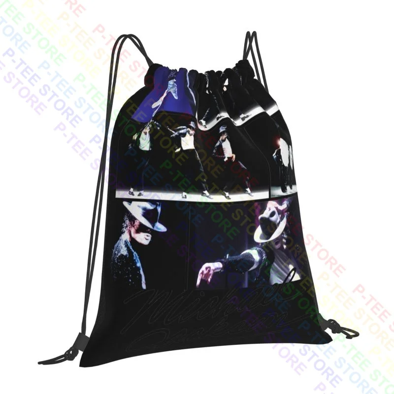 Michael Jackson Billie Jean Drawstring Bags Gym Bag Newest Creative Storage Bag Clothes Backpacks