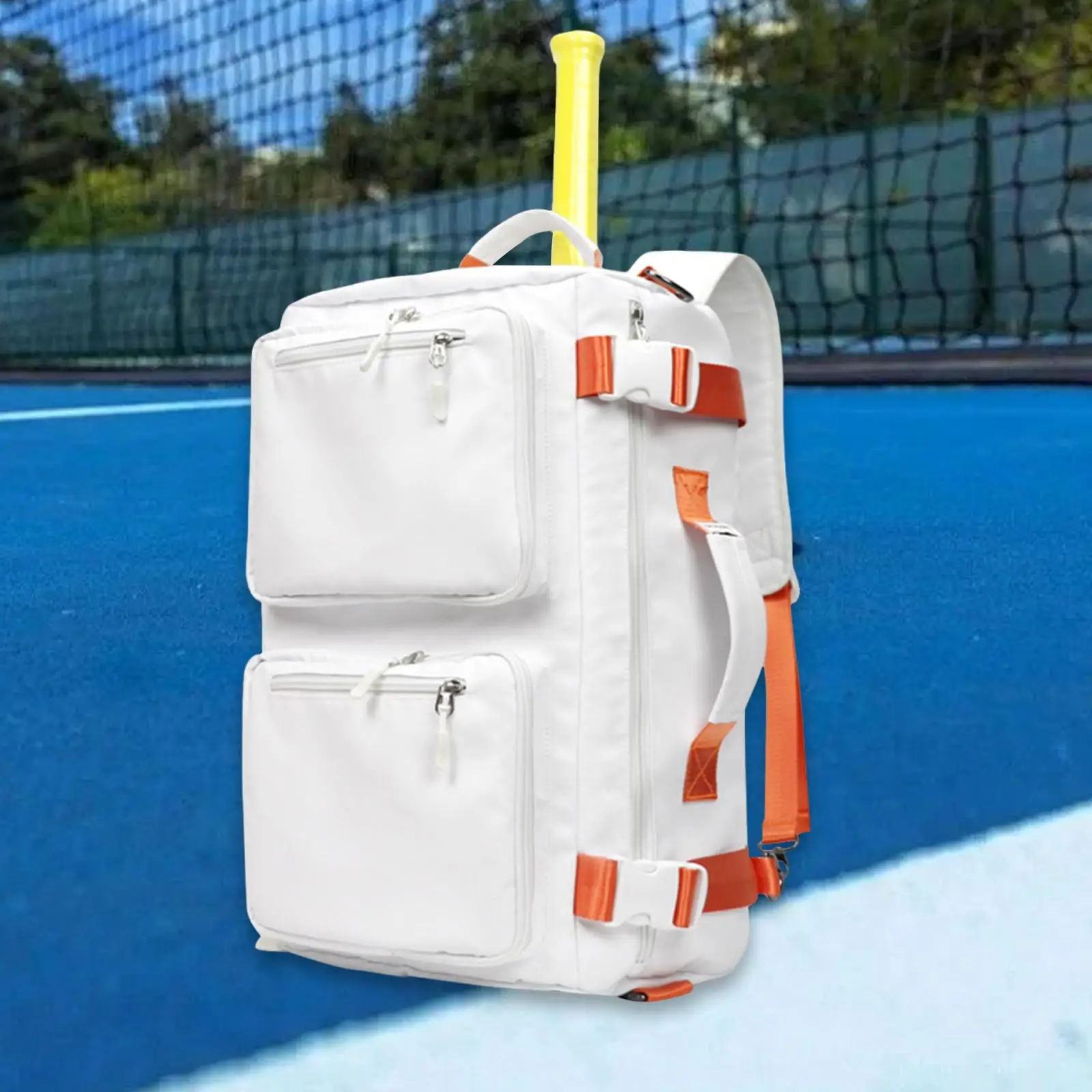 Badminton-Tasche für Damen und Herren, Schläger-Rucksack, Rucksack, Handtasche, Reisetasche für Tennis, Rucksackreisen, Pickleball, Squash, Badminton