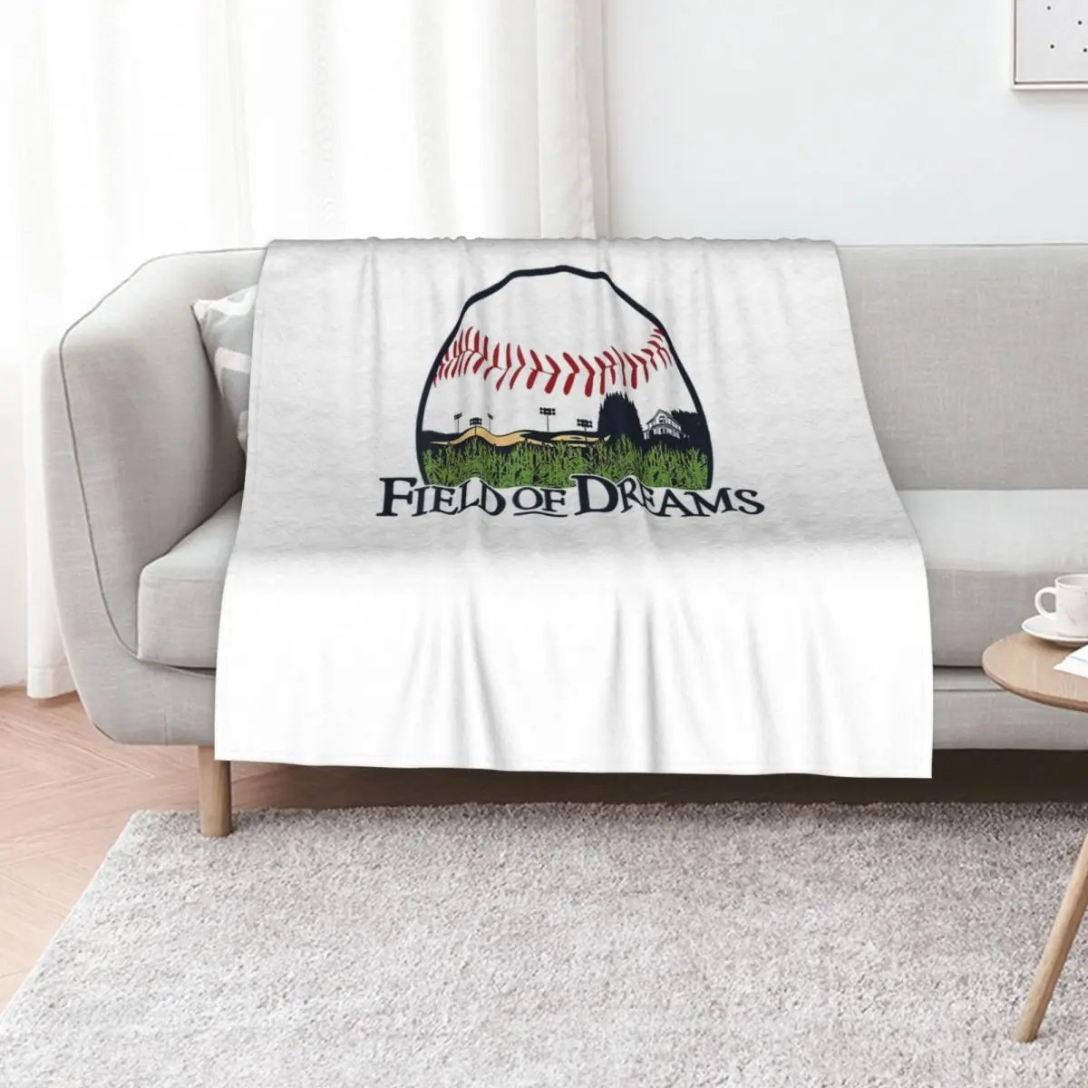 

Gifts Men Field Of Baseball Dreams Softball Baseball Lover Field Of Dreams Graphic For Fan Throw Blanket