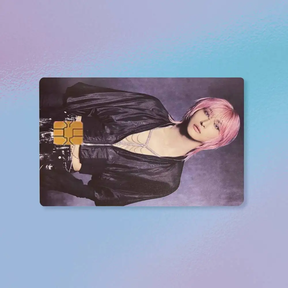 Popular Boy Band A-ATEEZ Seonghwa KPOP  High Definition Matte PVC Film Tape | For Credit Card, Debit Card Stickers  Decoration