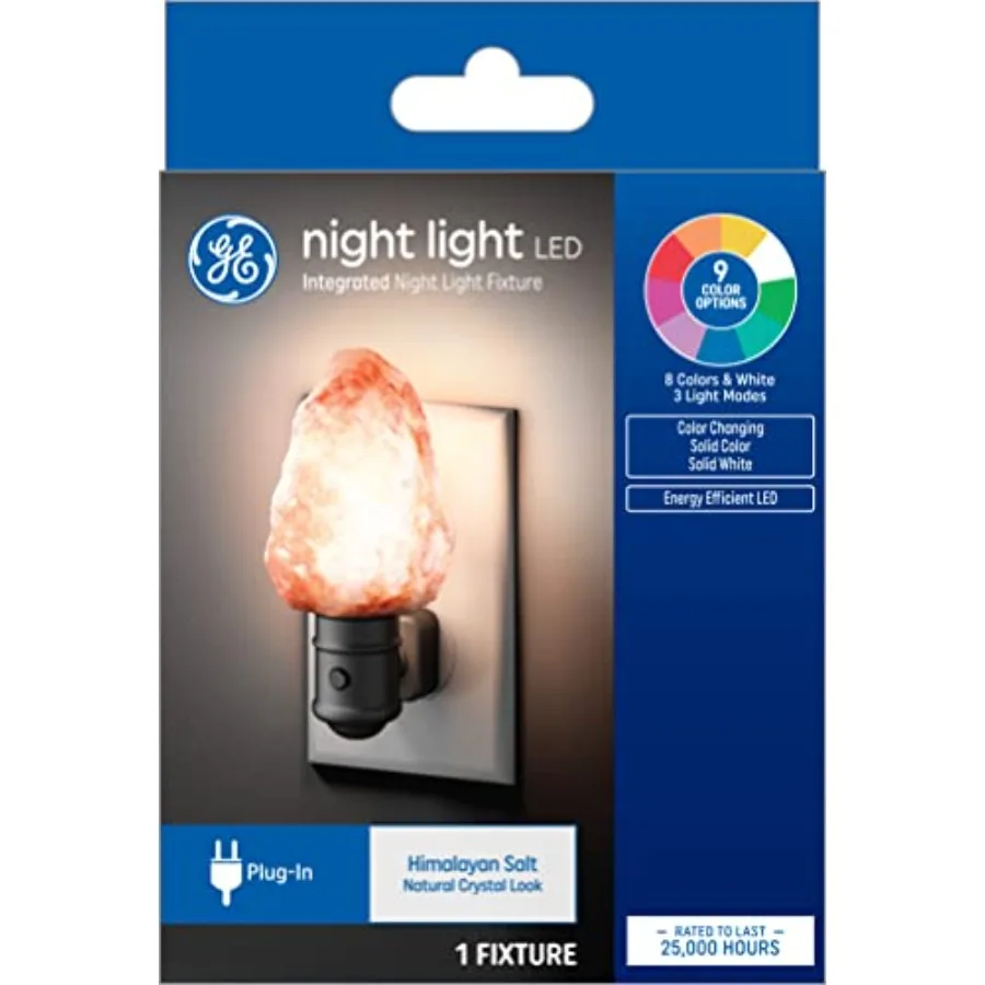 

Himalayan Salt Night Light 9-Color 1-Pack (FR)