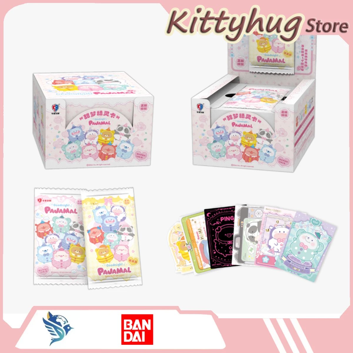 kabao-original-goodnightpajamal-collectible-card-sweet-dream-fairy-part-one-10-yuan-package-collecting-gifts