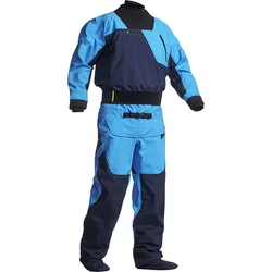 Outdoor sports suit dry clothes latex collar cuff Breathable Three-layer Waterproof Material Kayaking Surfing Paddling