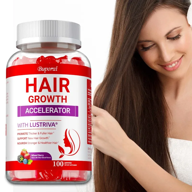 Hair Growth Accelerator - Supports Repairs Cells, Reduces Frizz, Promote Hair, Skin and Nails Health, Maintains Vitality