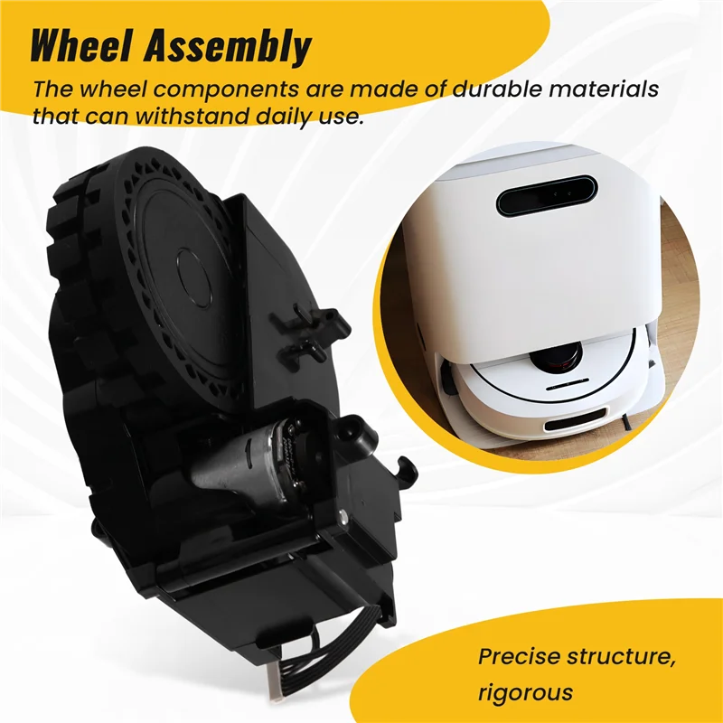 B53C L-Modell-Radmotor für Roidmi EVA SDJ06RM Roboterstaubsauger – selbstreinigende Entleerungs-Staubsaugerteile