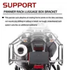 Bmw f800gs 2009-2016 f 2017 f800 gs f700,バッグホルダー用オートバイラゲッジサイドボックスホルダー 2